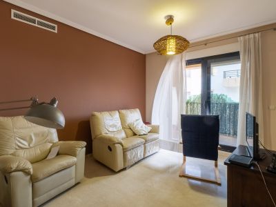 Living room with balcony access