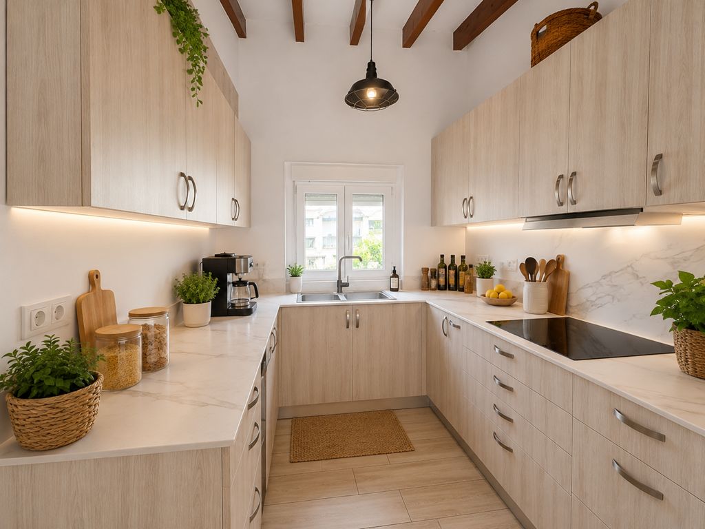 Equipped kitchen