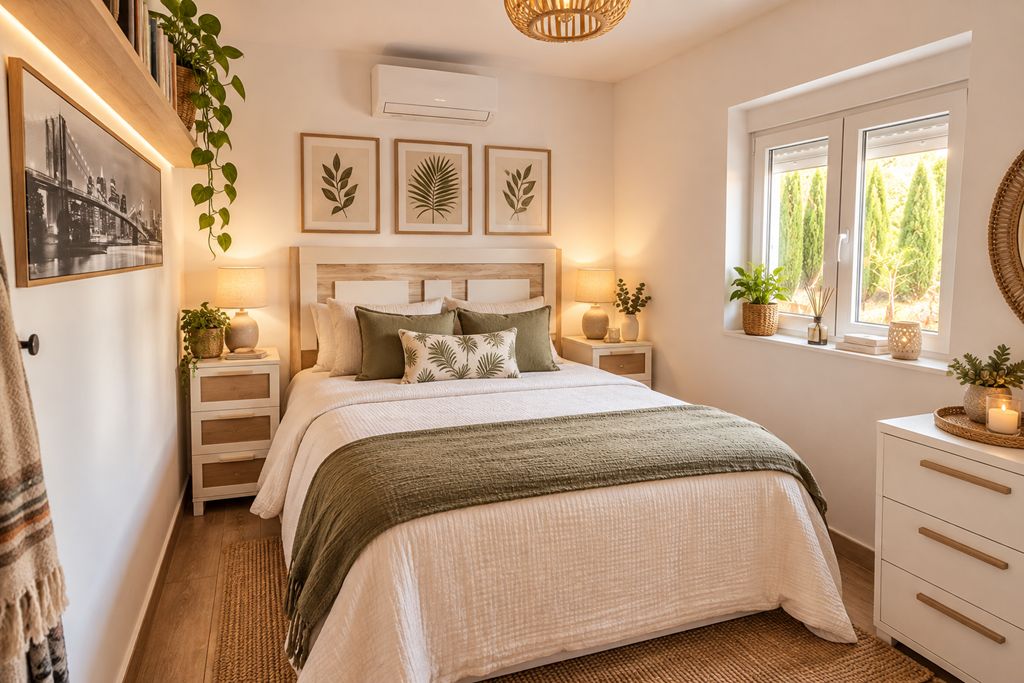 Bedroom with window