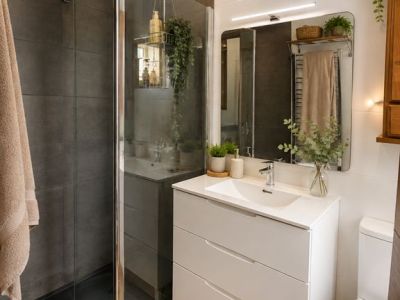 Bathroom with shower