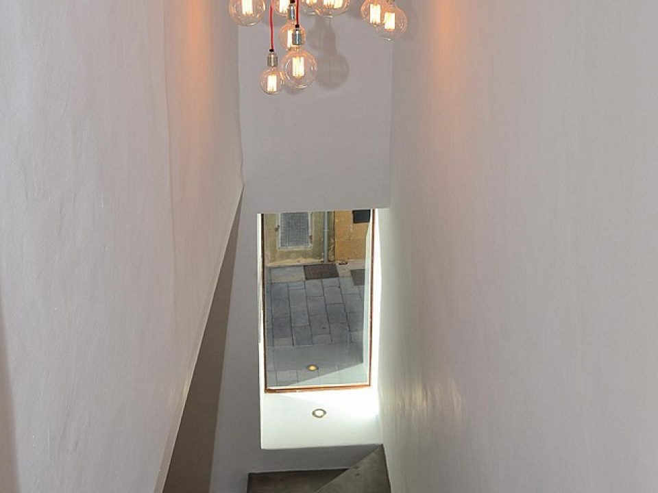 Staircase with window
