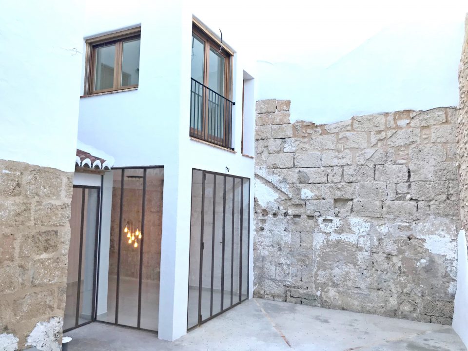 Interior courtyard