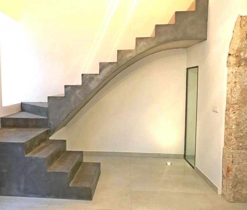 Interior staircase