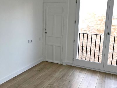 Bedroom with balcony