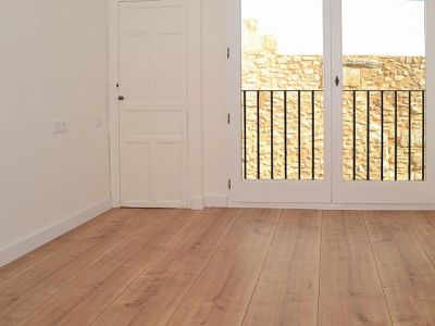 Bedroom with balcony