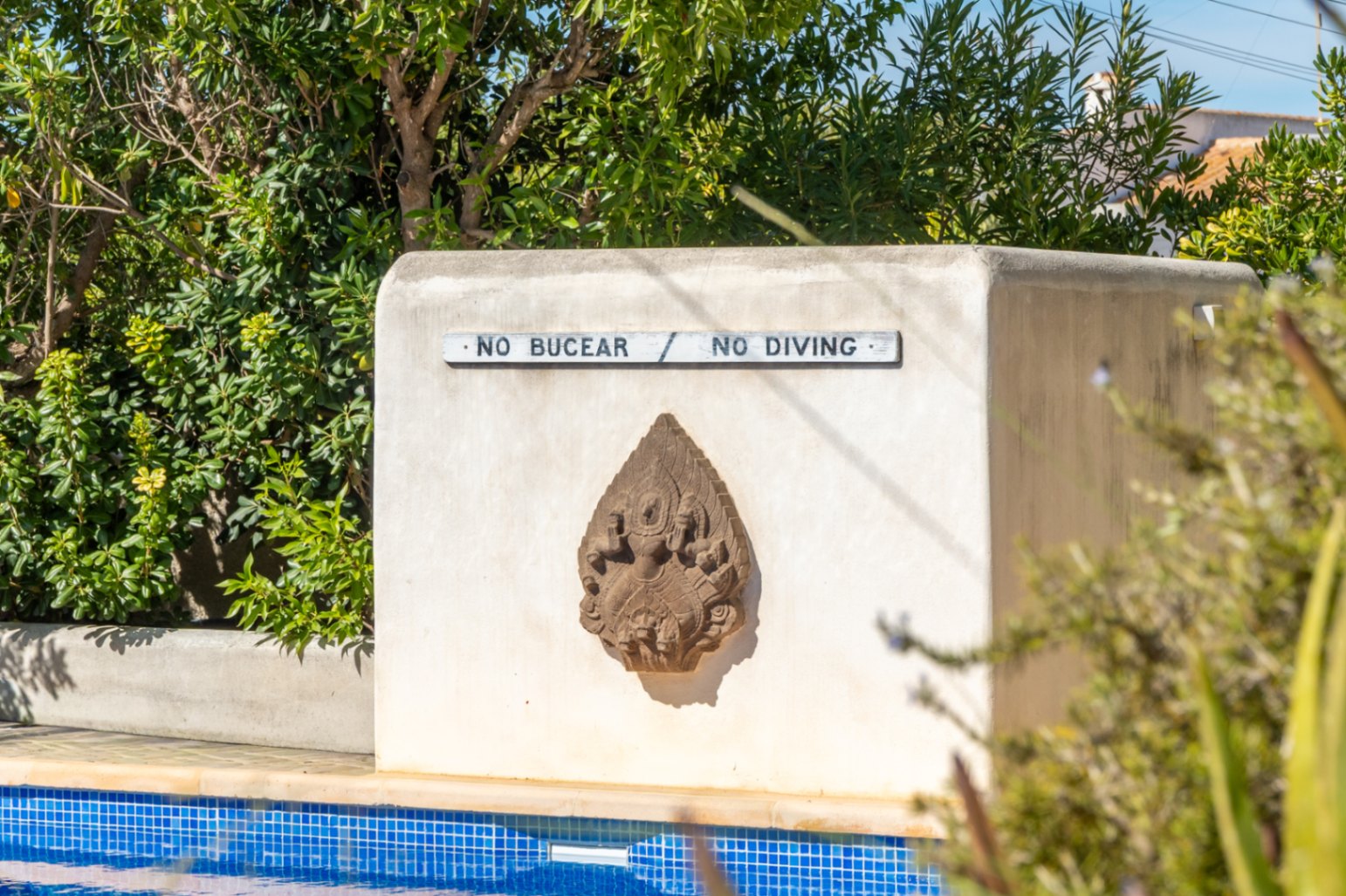 Swimming pool detail