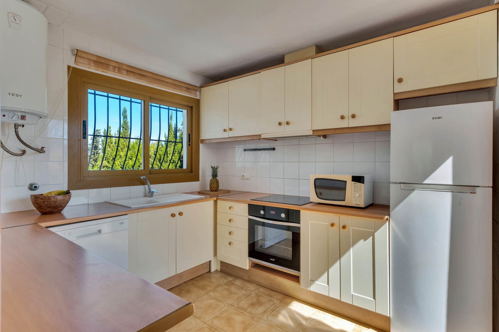 Kitchen with window