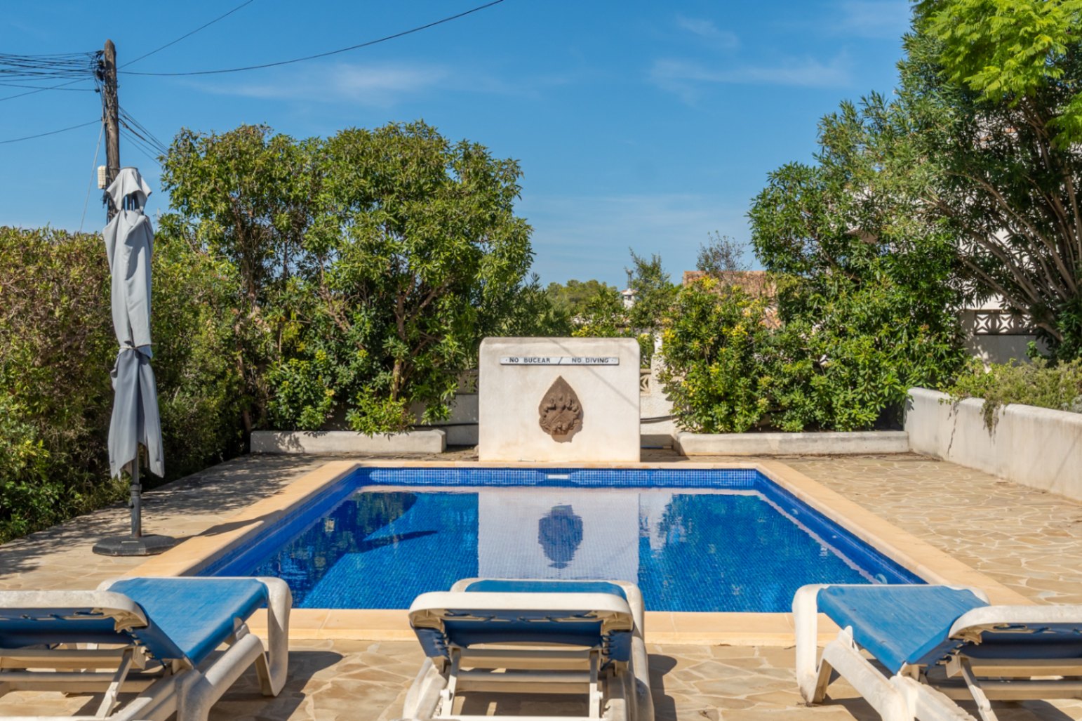 Private swimming pool