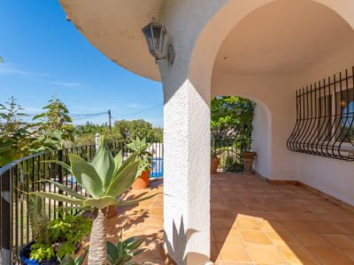 Covered terrace