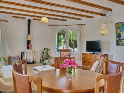 Living and dining area