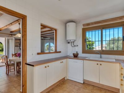 Kitchen and dining area