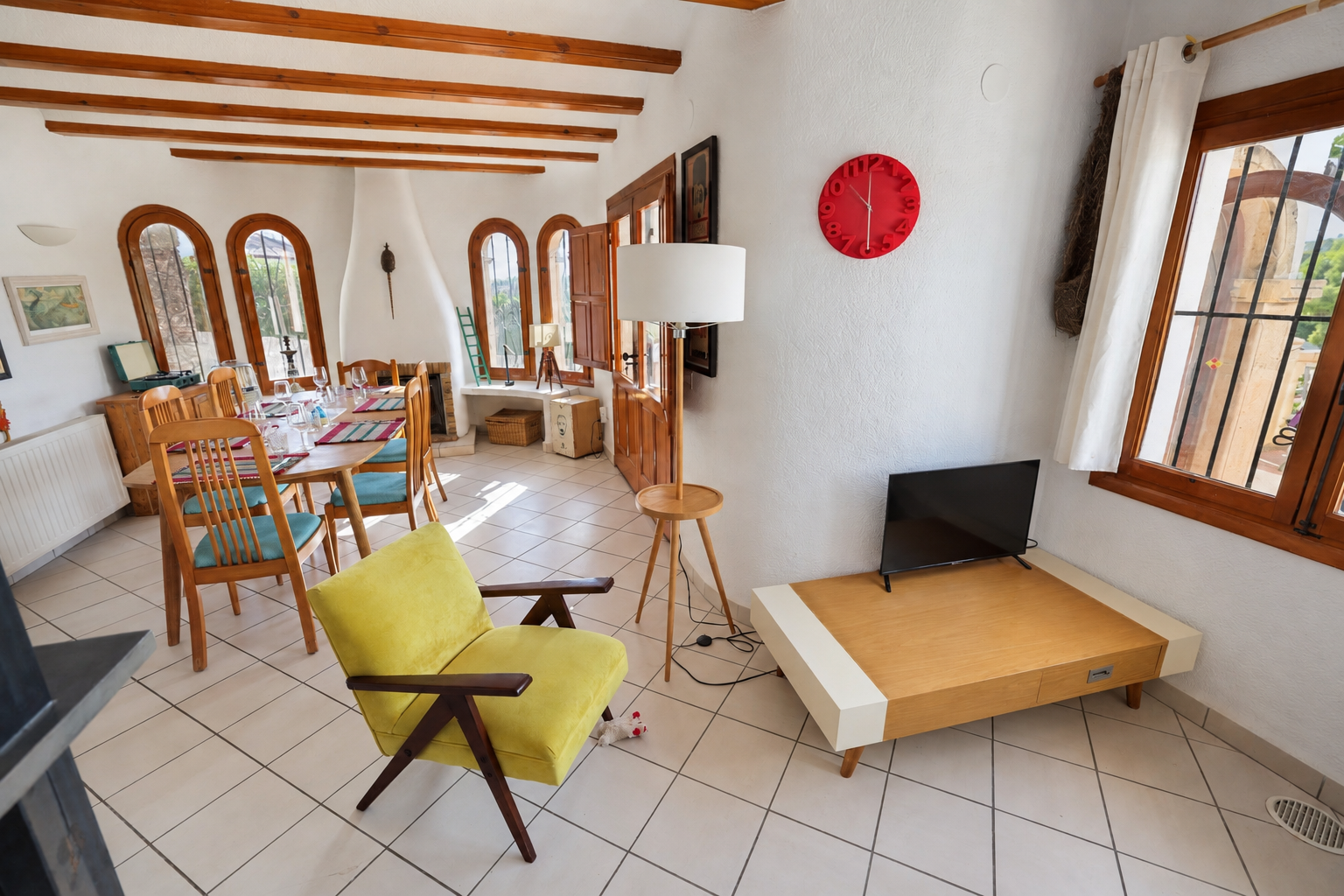 Living and dining room