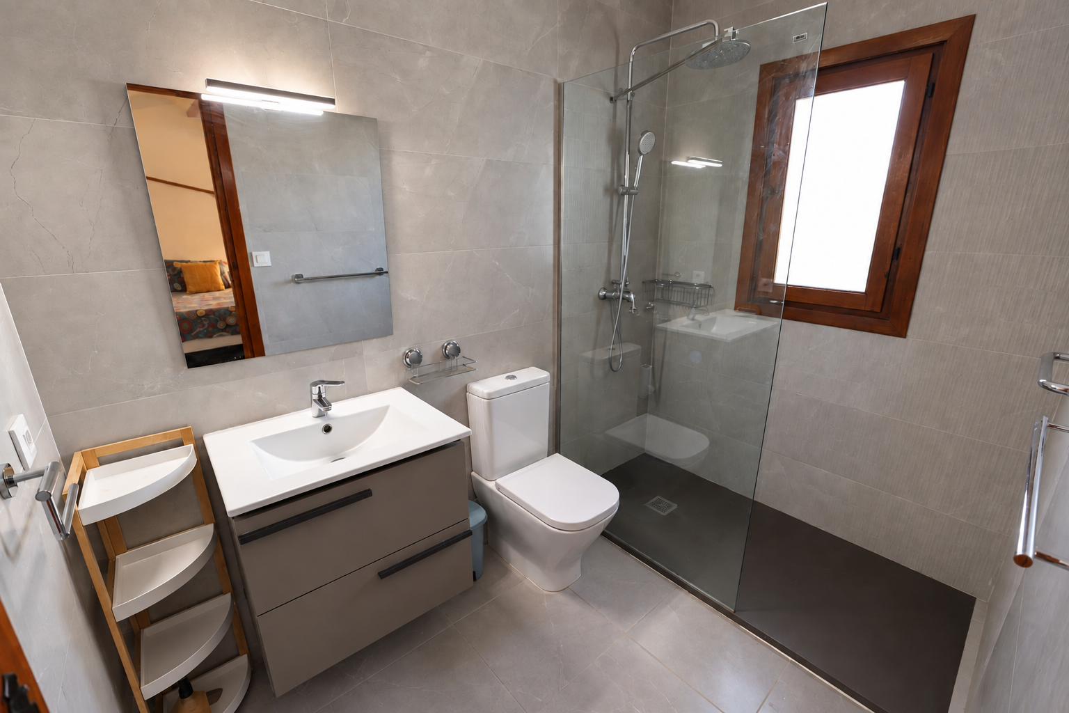 Bathroom with shower