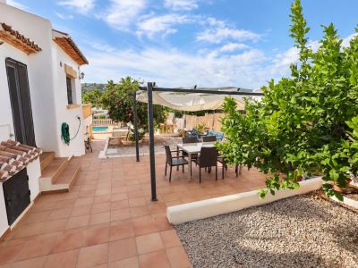 Outdoor terrace and garden