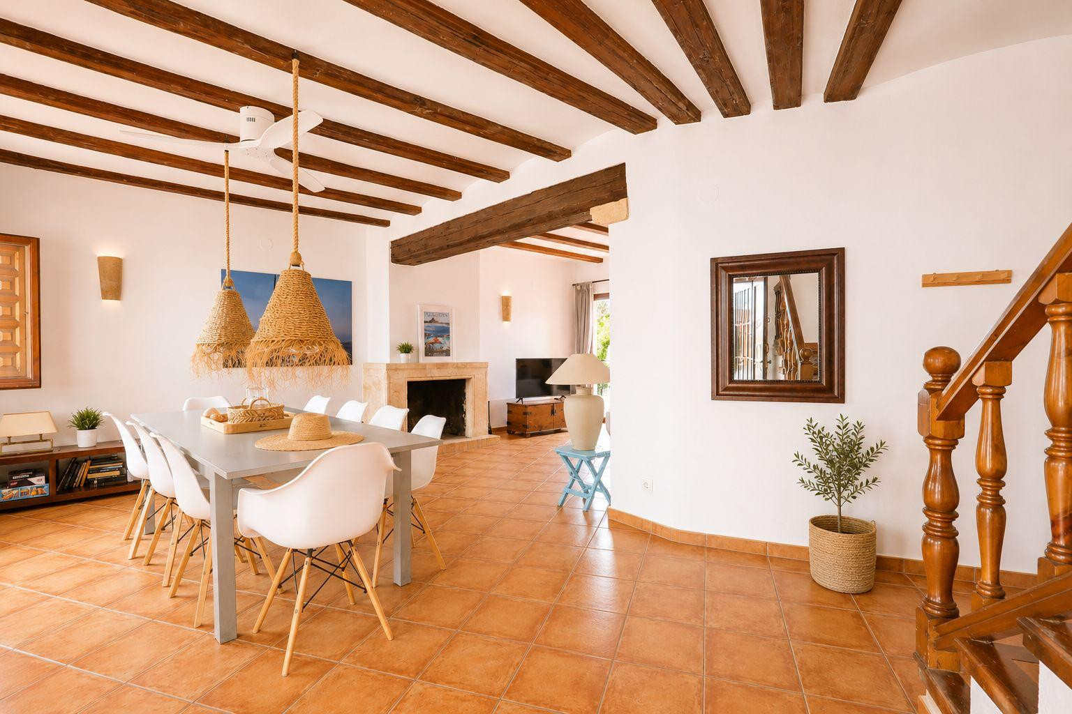 Living and dining room