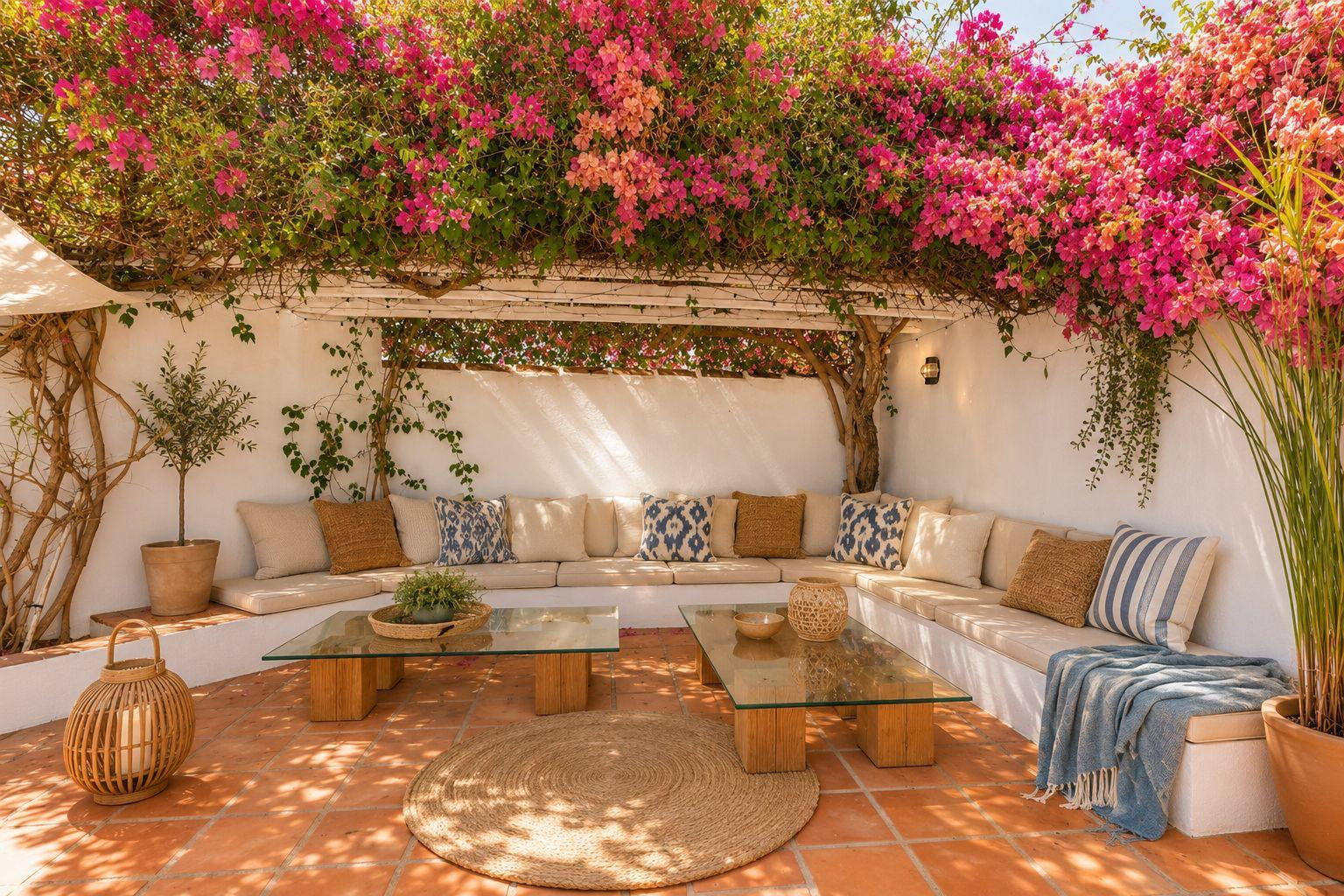 Covered terrace