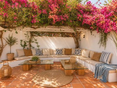 Covered terrace