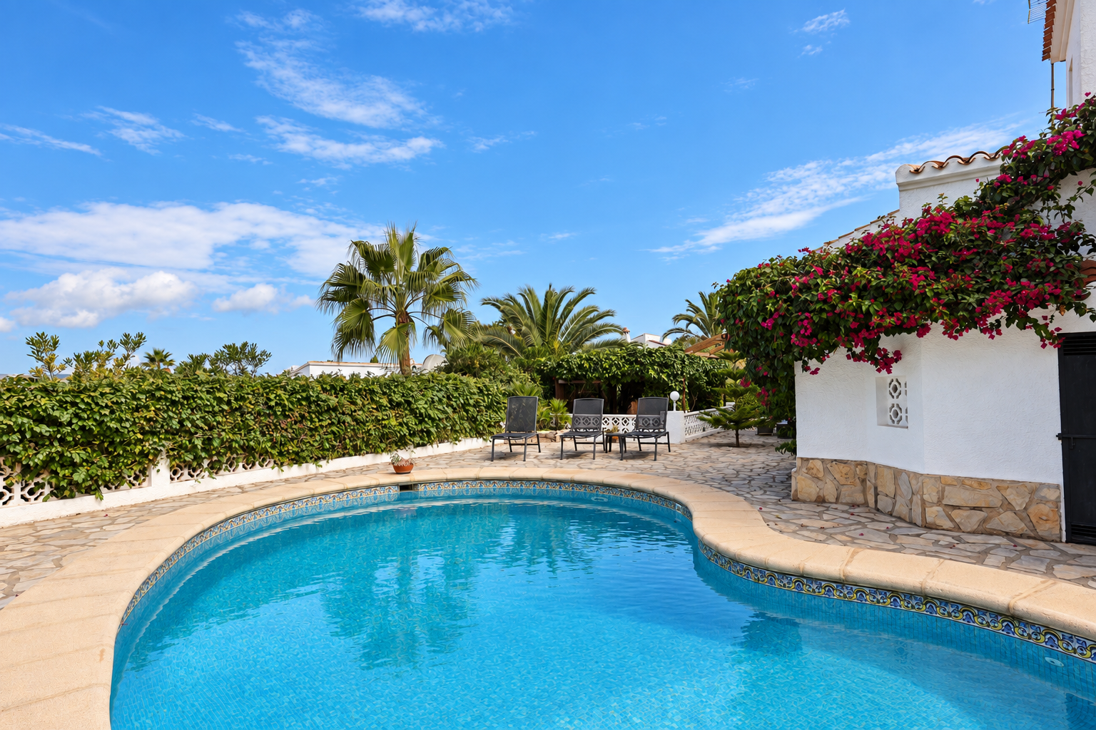Swimming pool and terrace