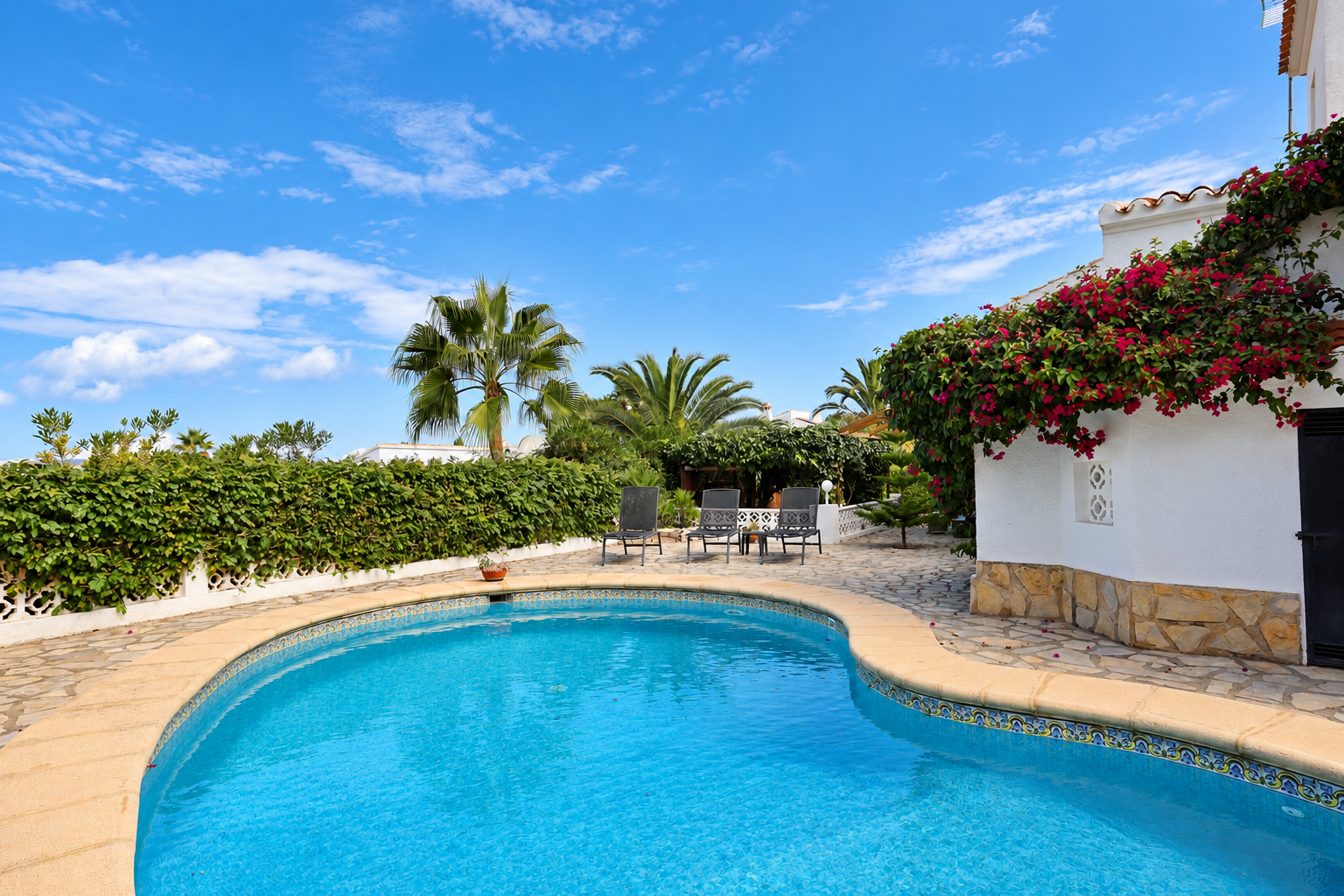 Swimming pool and terrace