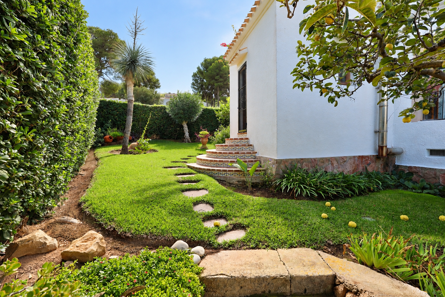Private garden