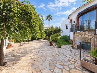 Outdoor terrace and garden