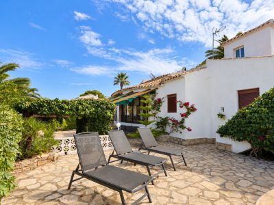 Exterior terrace and garden