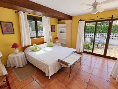 Bedroom with terrace access