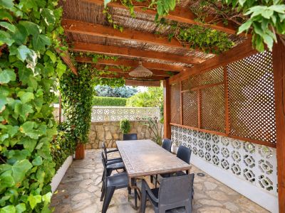 Covered terrace