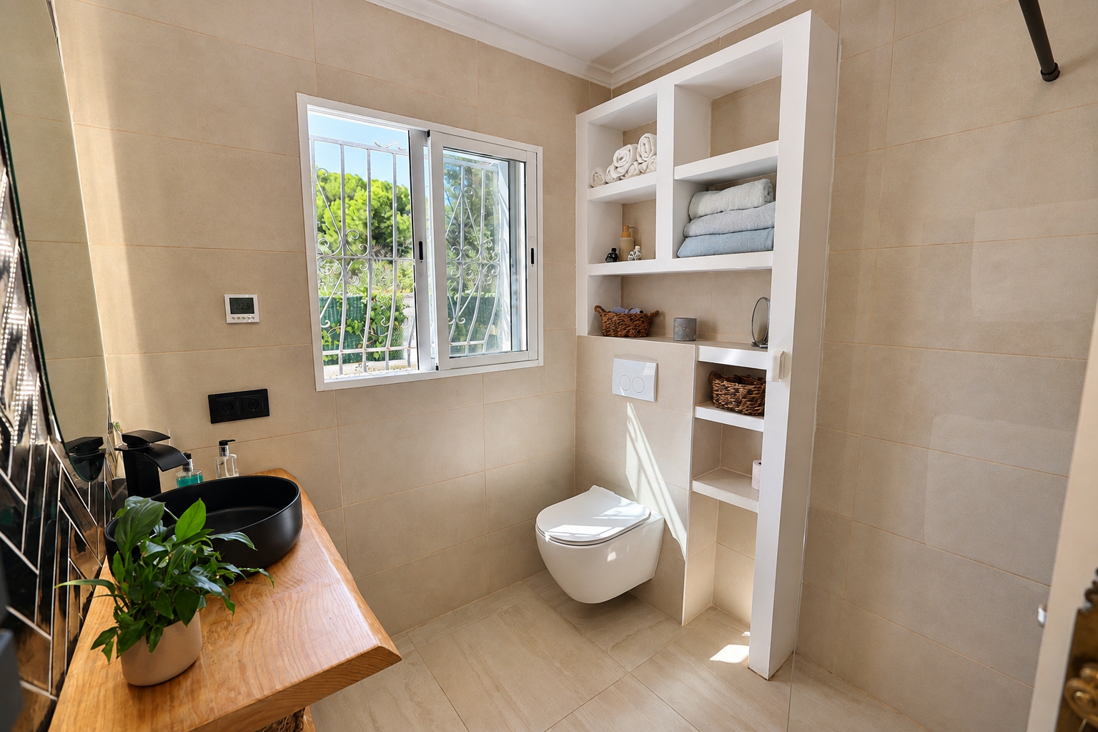 Renovated bathroom