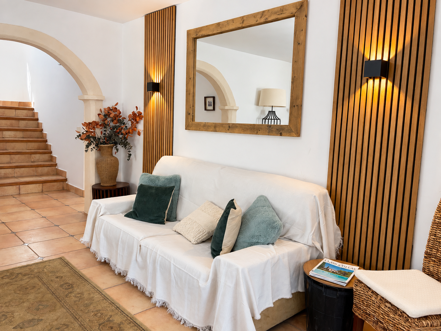 Living room area