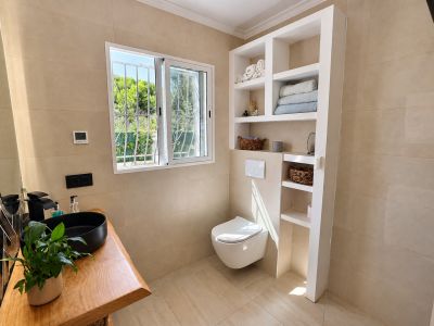 Renovated bathroom