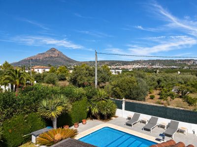 Pool with Montgó views