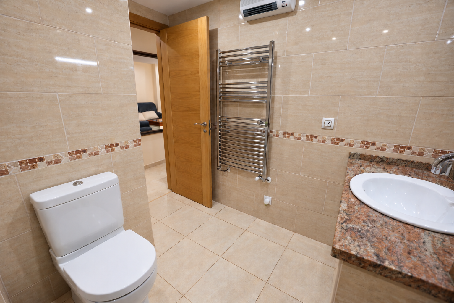 Apartment bathroom