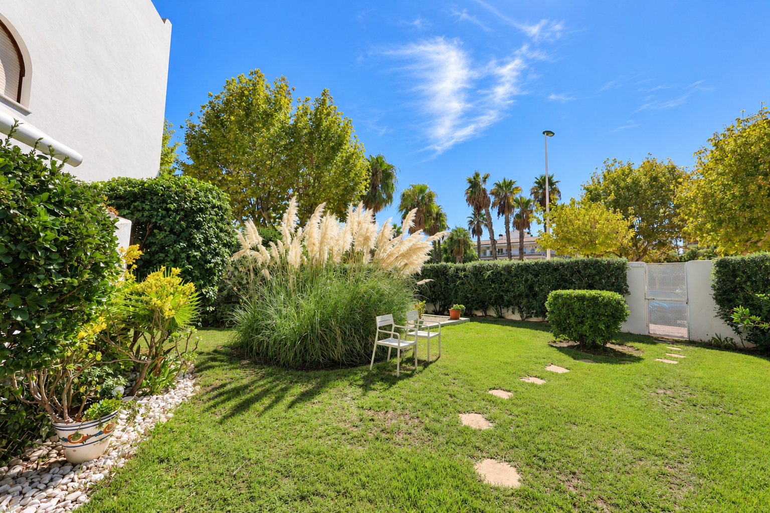 Private garden