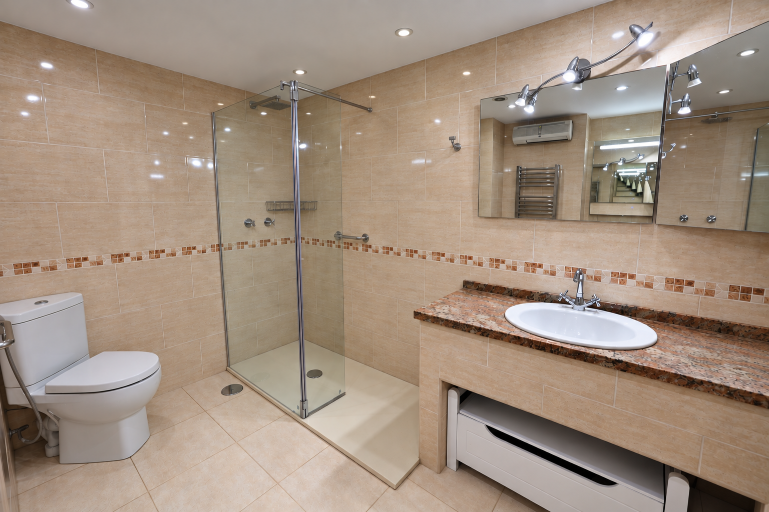 Bathroom with shower