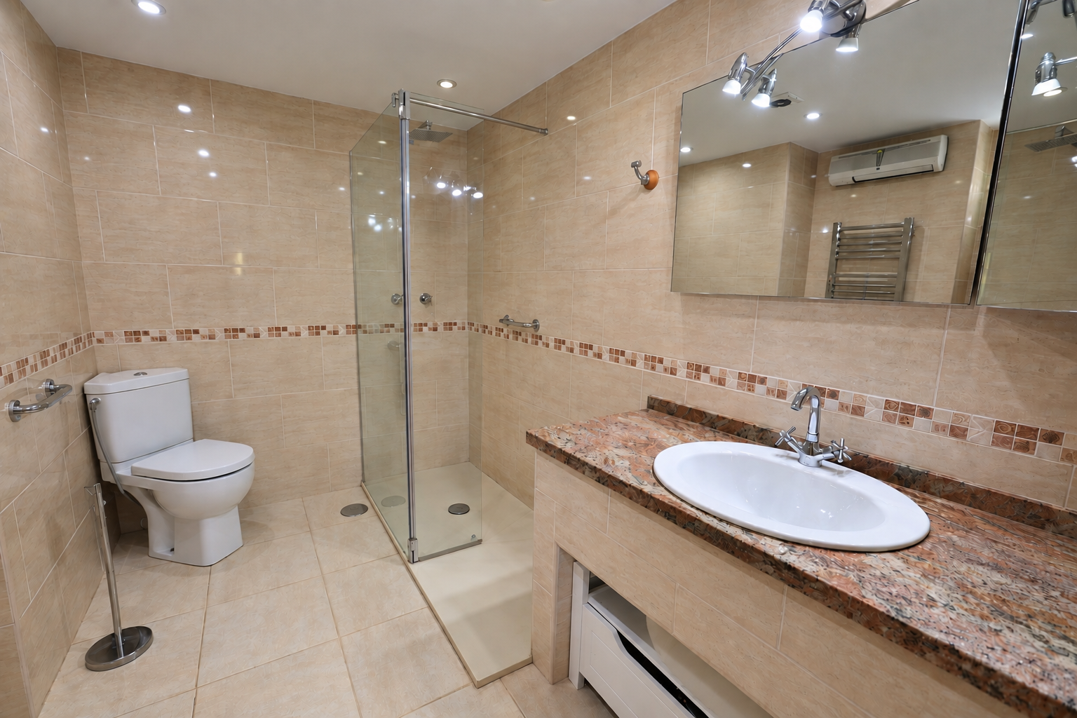 Bathroom with shower