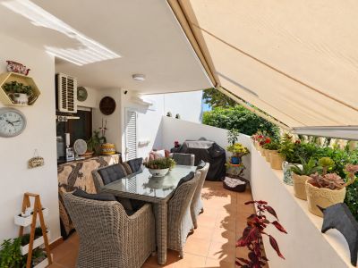 Covered terrace