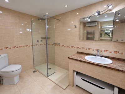 Bathroom with shower