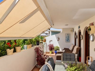 Covered terrace