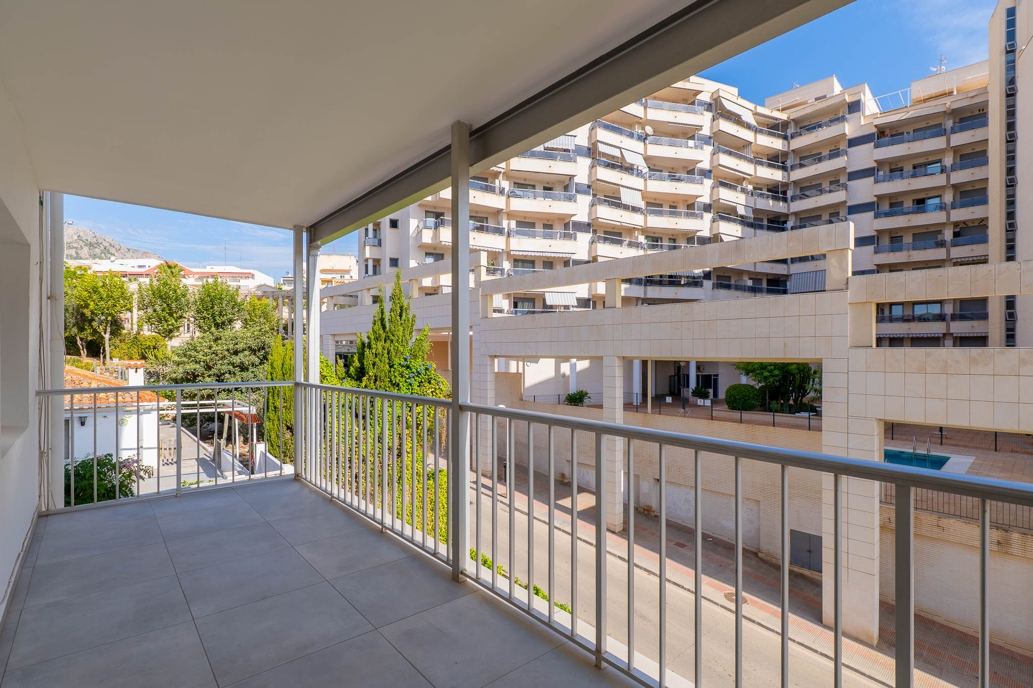 Covered terrace