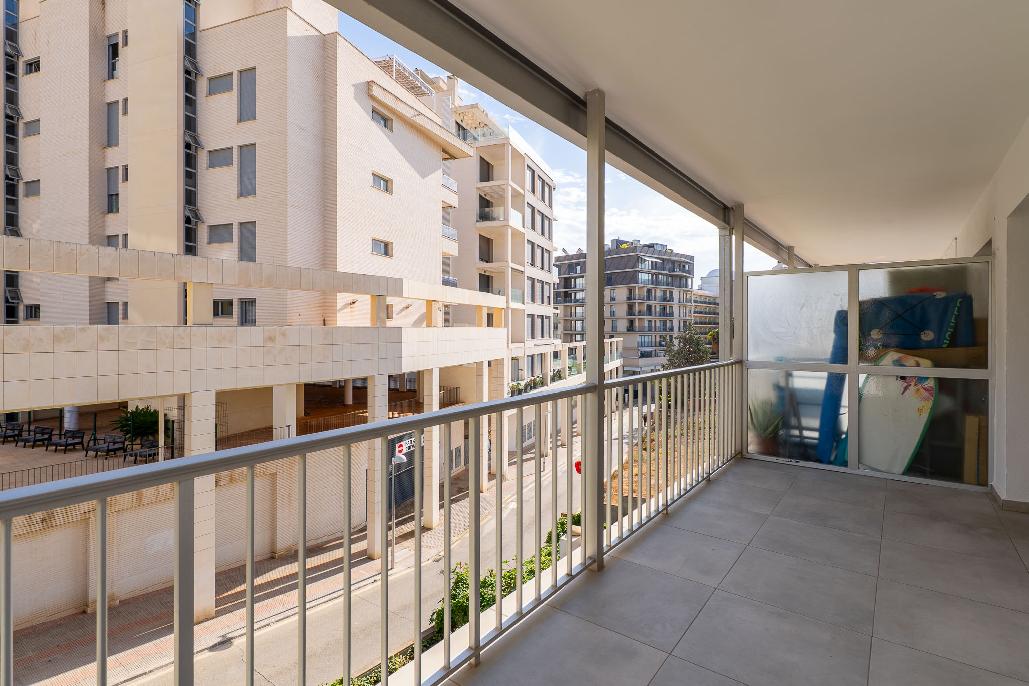 Covered terrace