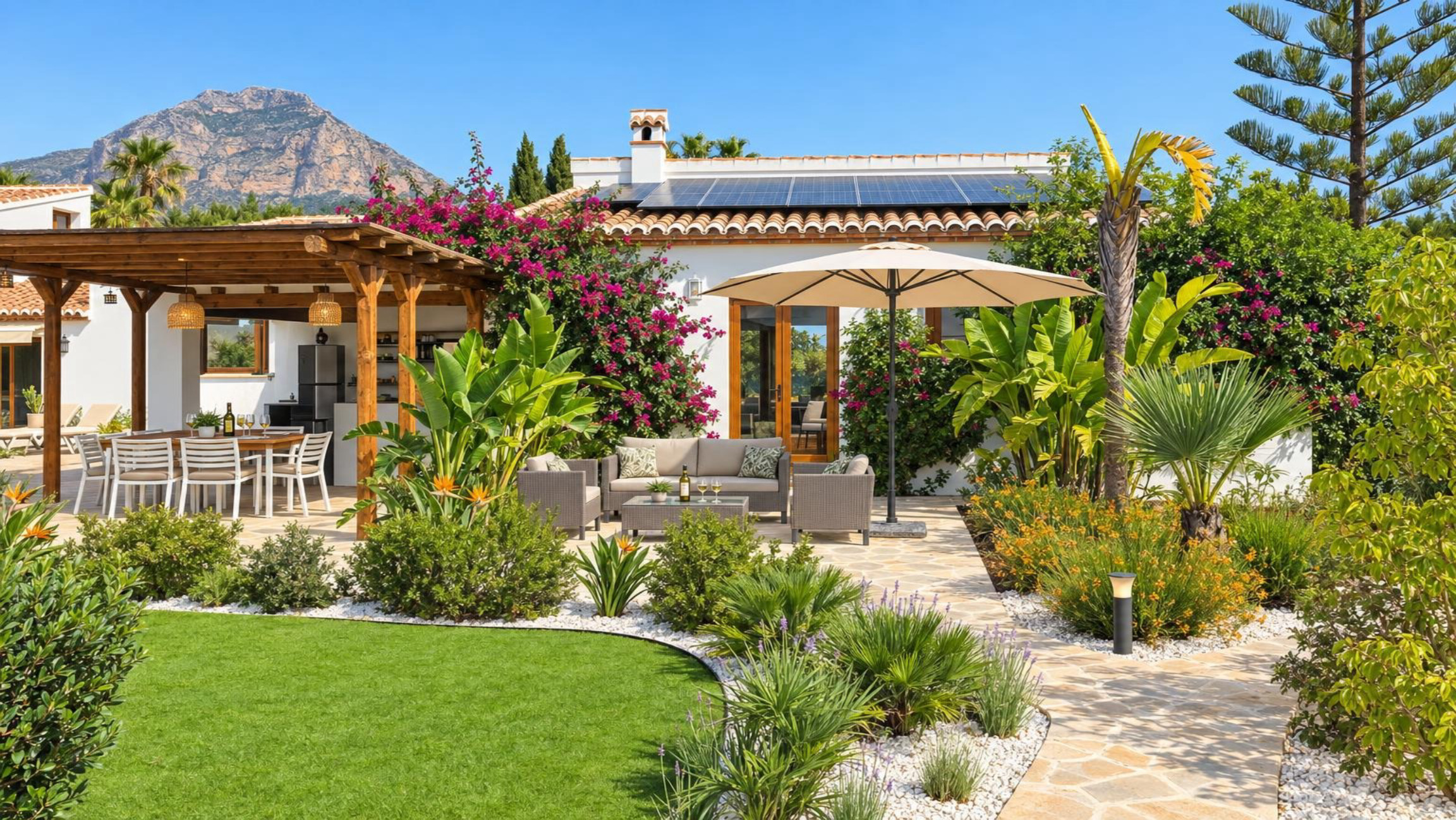 Fully refurbished villa for sale in Jávea, within walking distance of the historic centre