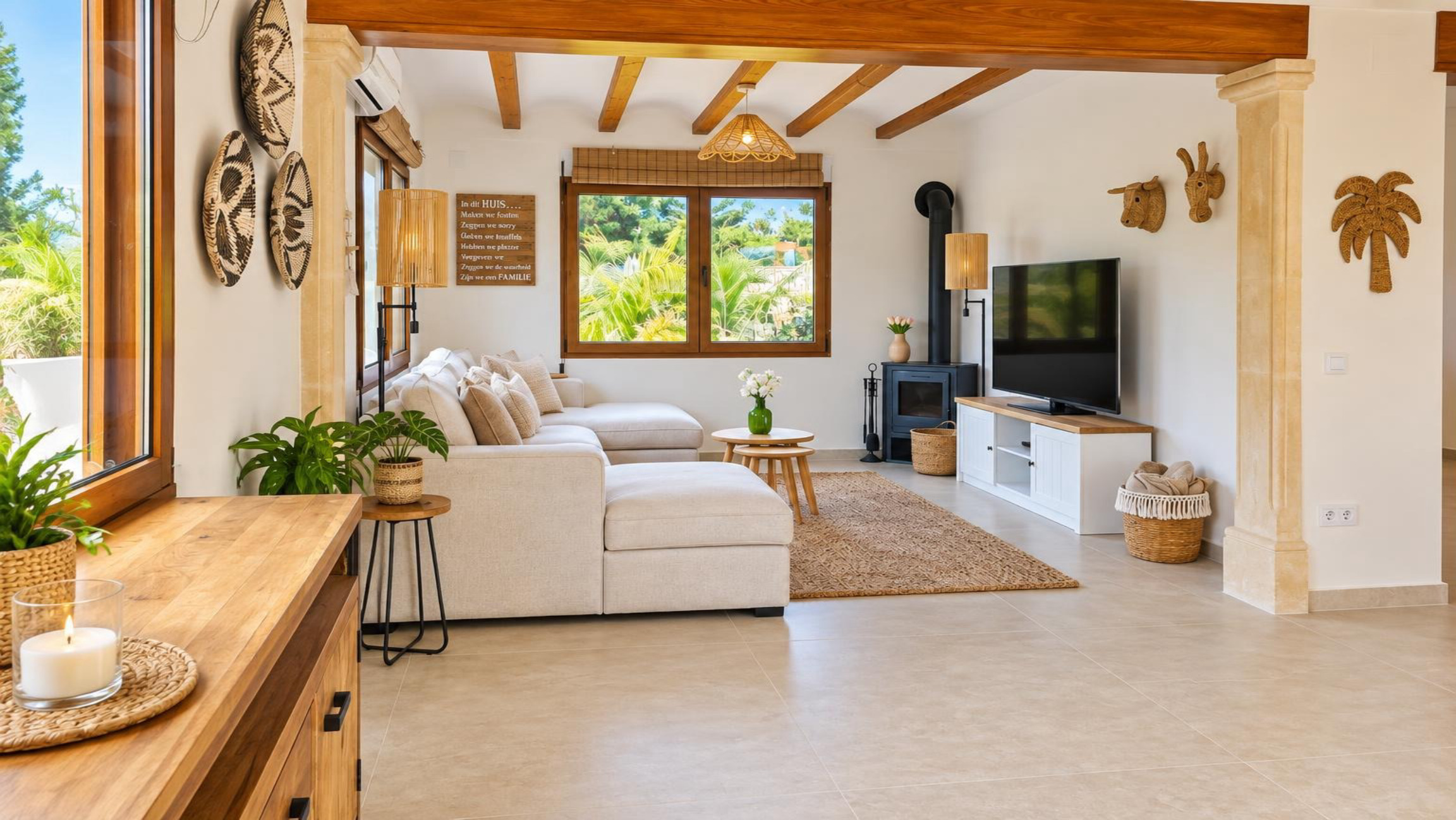 Fully refurbished villa for sale in Jávea, within walking distance of the historic centre