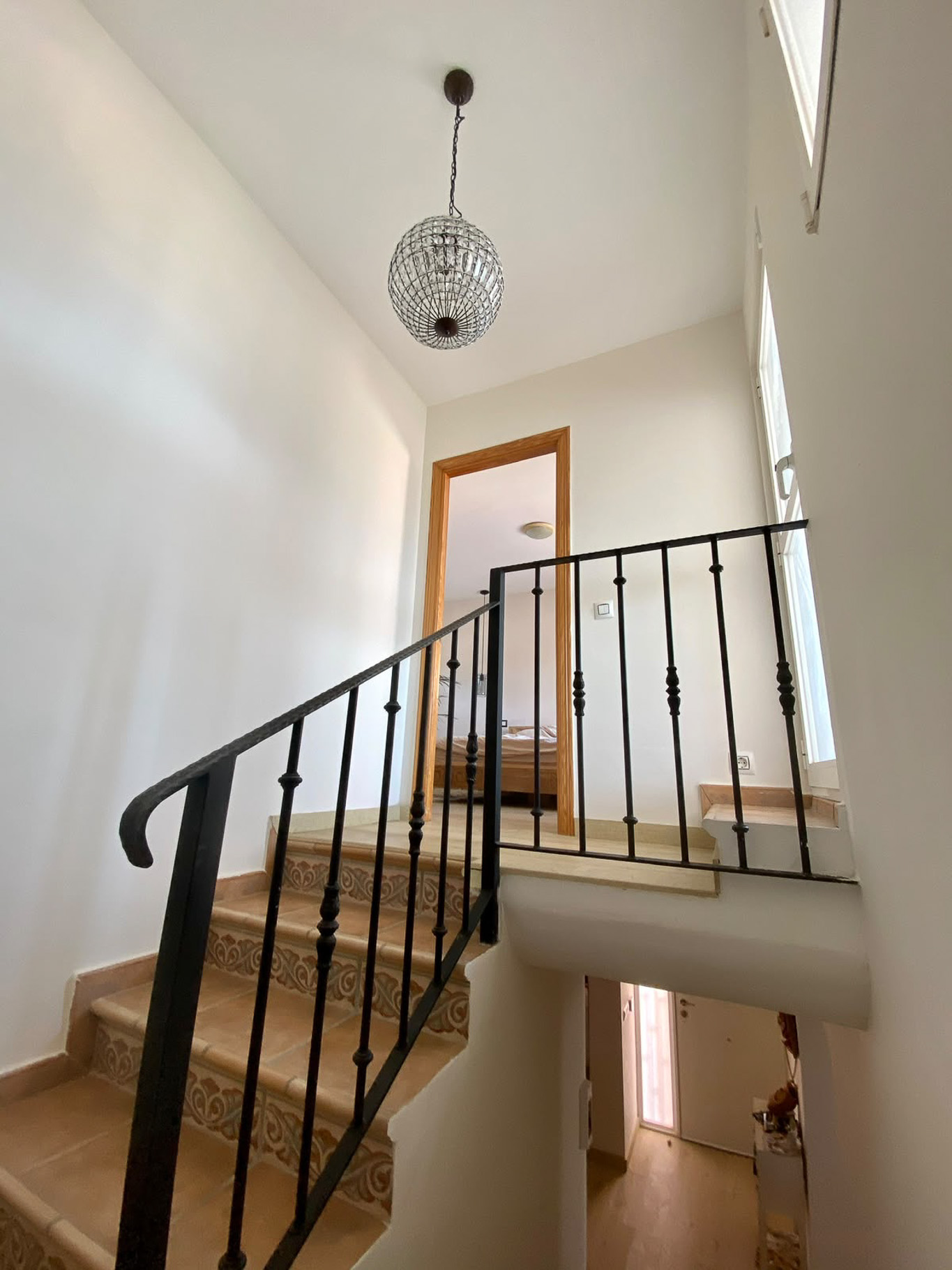 Staircase and landing