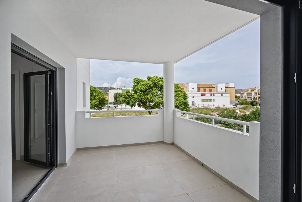 Covered terrace