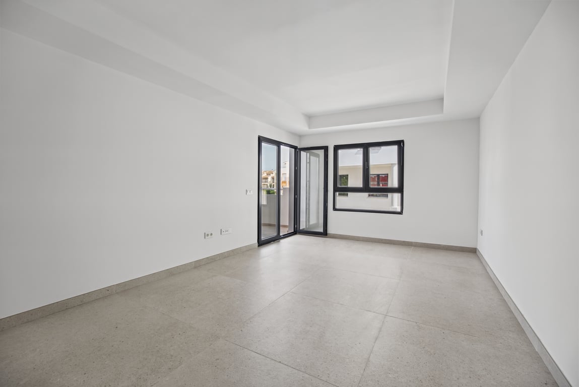 Living room with terrace access