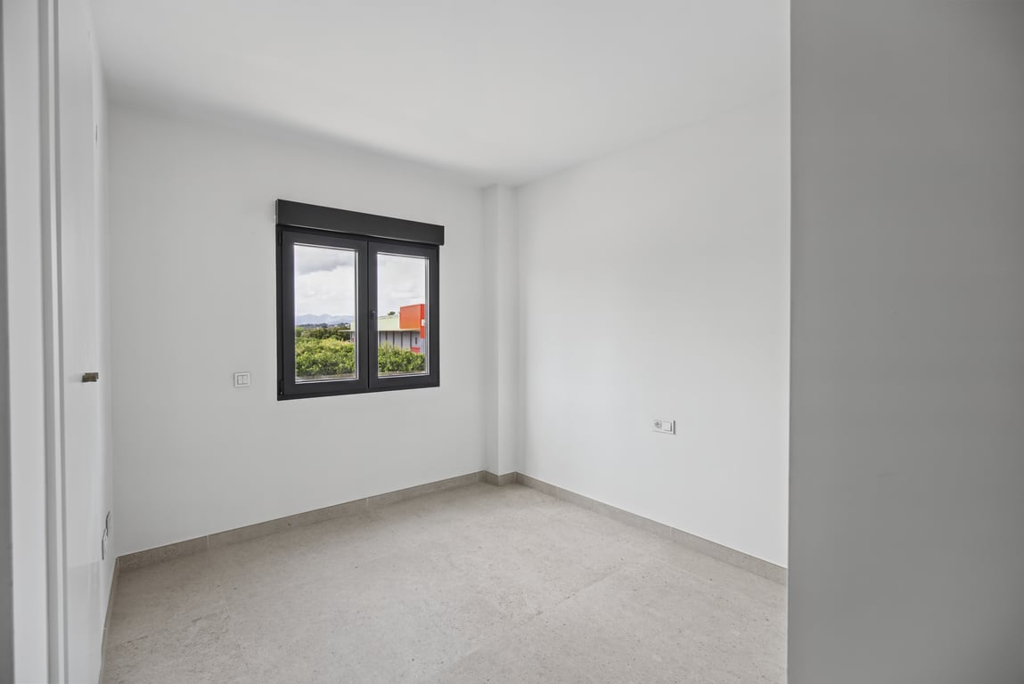 Bedroom with window