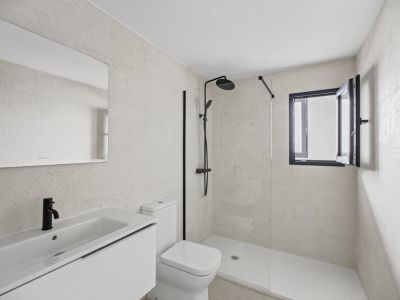 Bathroom with walk-in shower