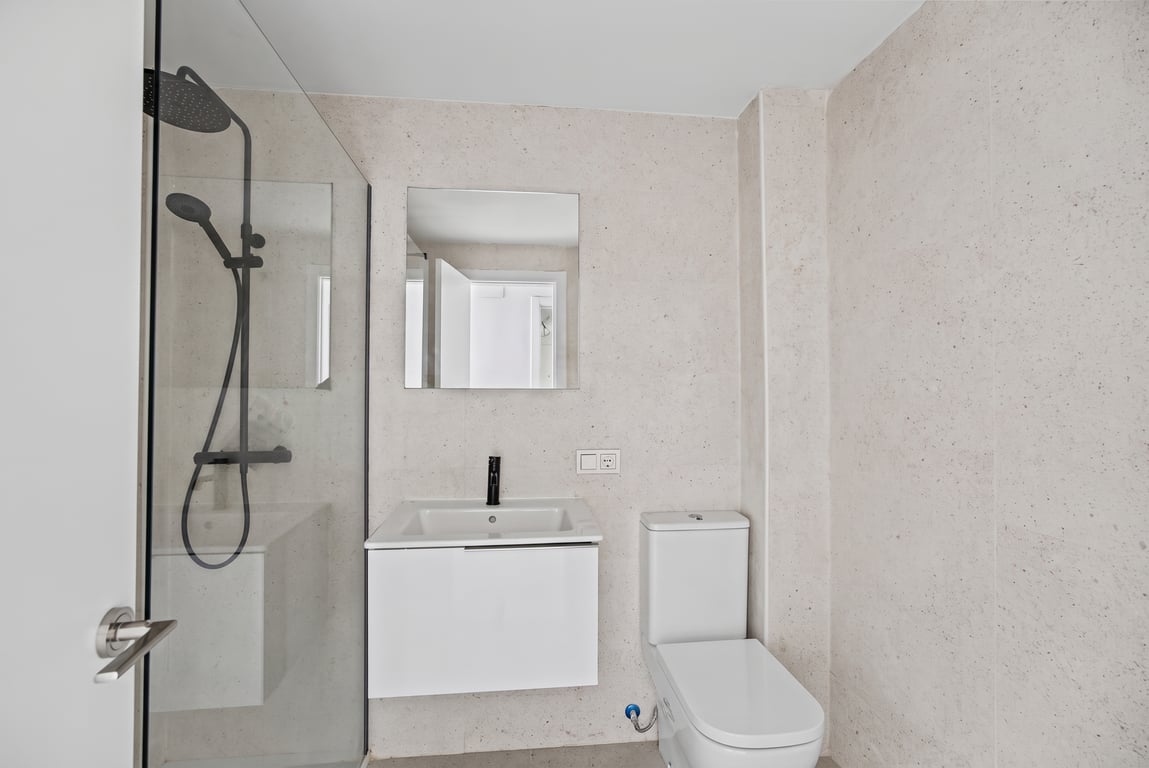 Bathroom with shower
