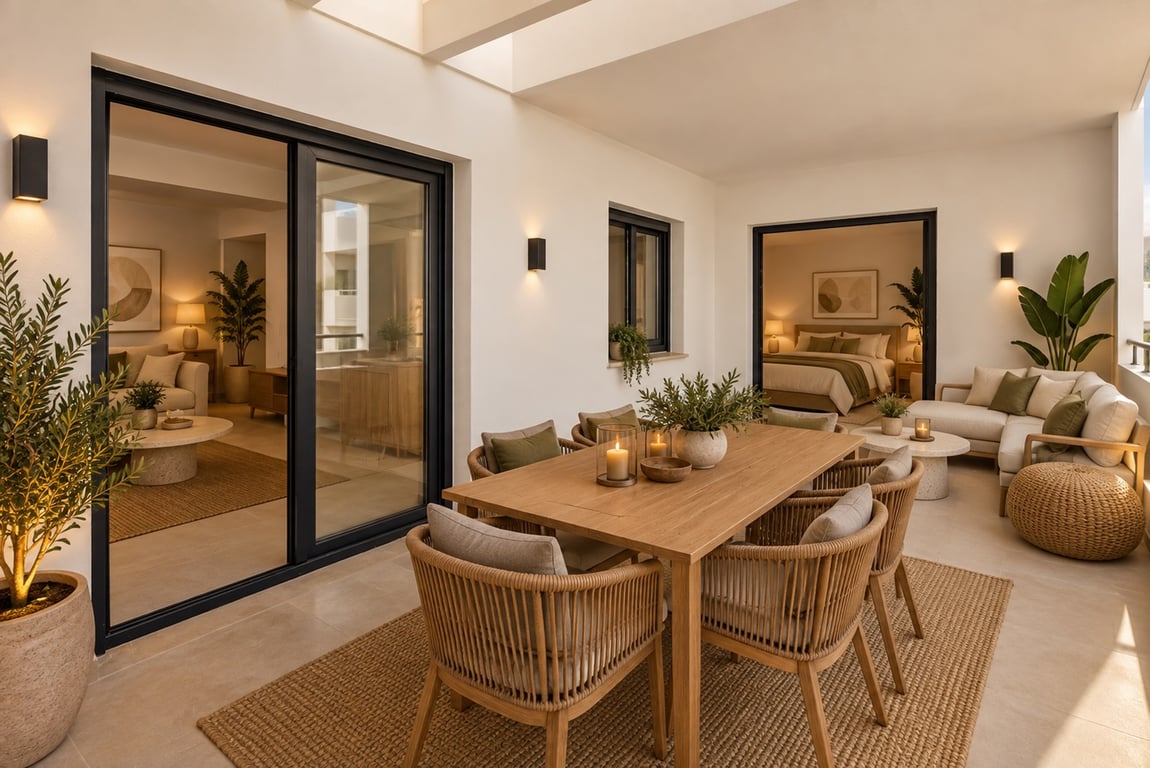 Apartment terrace